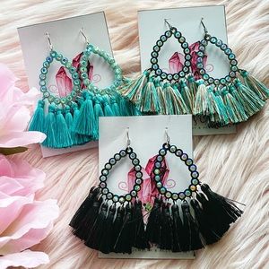 ✨RHINESTONE TASSLES✨